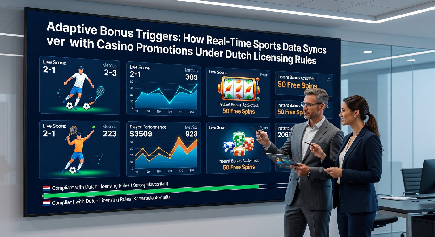Real-time sportdata integratie met casinobonussen onder Nederlandse licentieregels