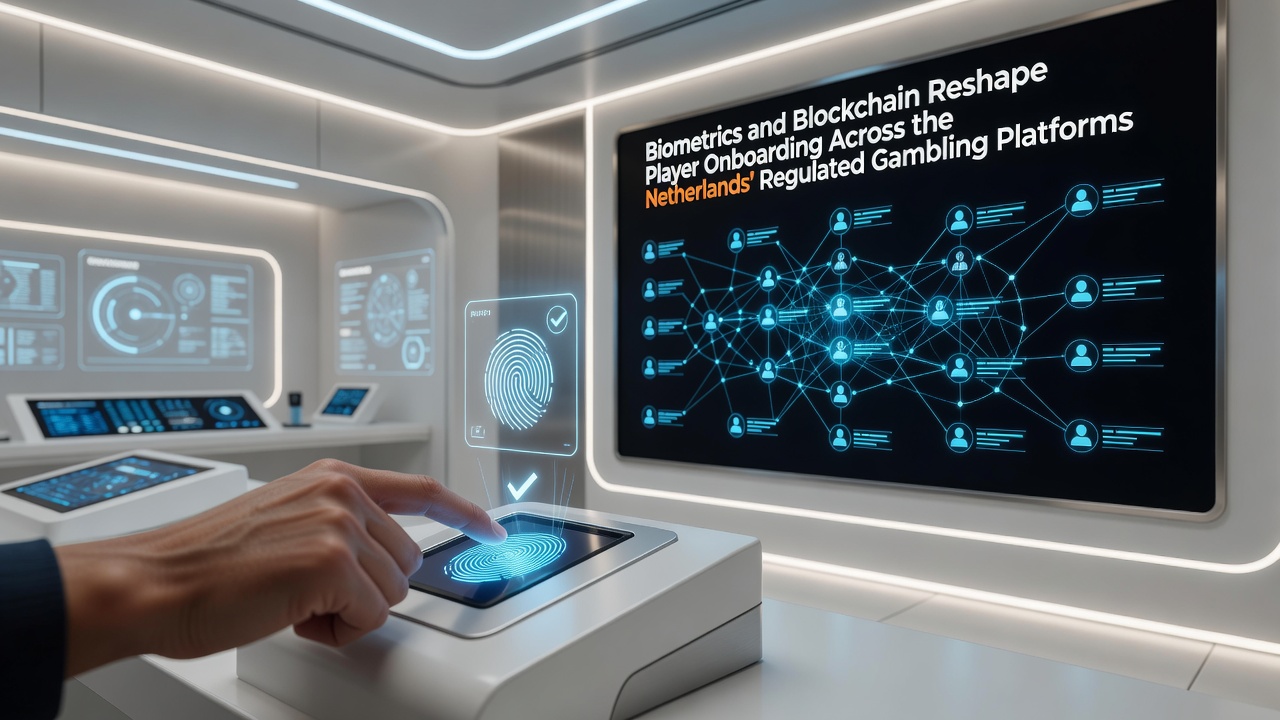 Biometrische verificatie en blockchain technologie in Nederlandse online casino's