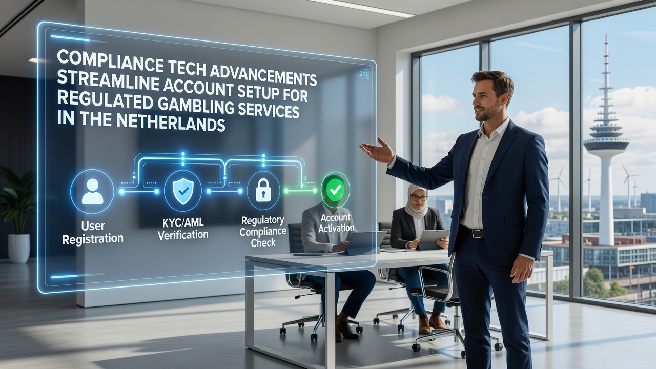 Geavanceerde compliance technologie die accountverificatie stroomlijnt bij Nederlandse gokoperators