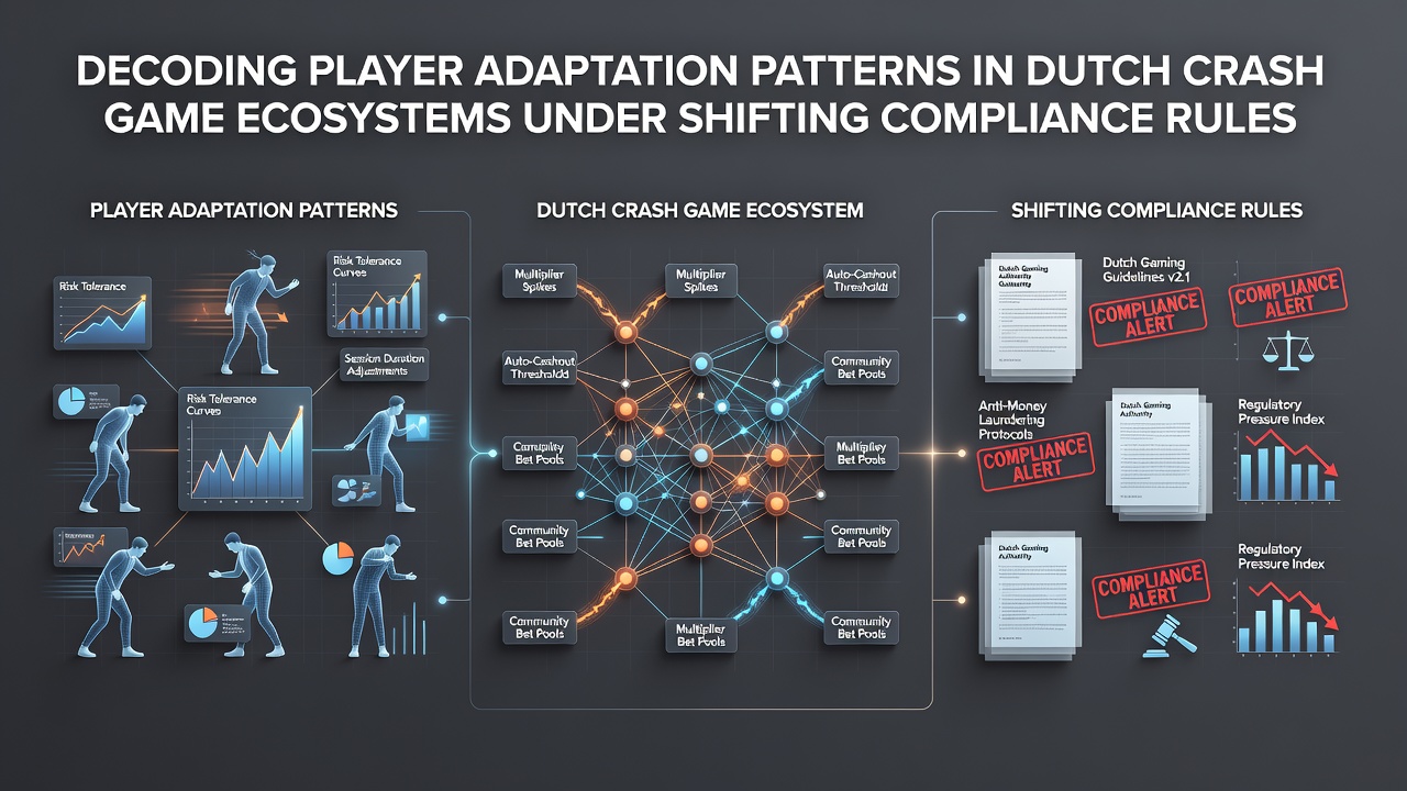 Grafiek met speleradaptatiepatronen en multiplier curves in Nederlandse crash games