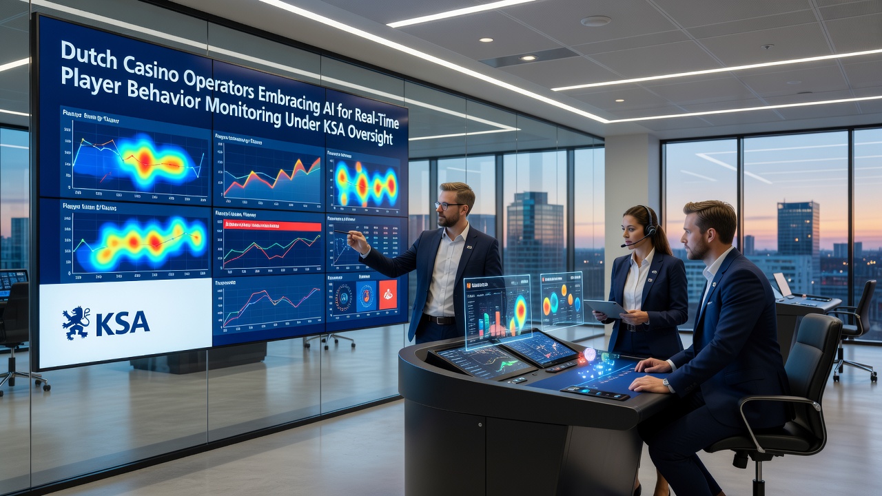 AI-systemen monitoren spelersgedrag in Nederlandse casino's onder KSA-toezicht