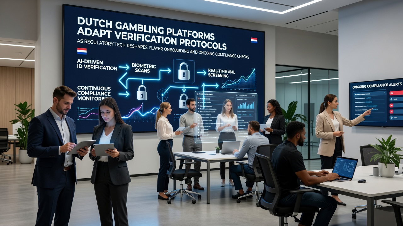 Nederlandse gokplatforms passen verificatieprotocollen aan met regtech