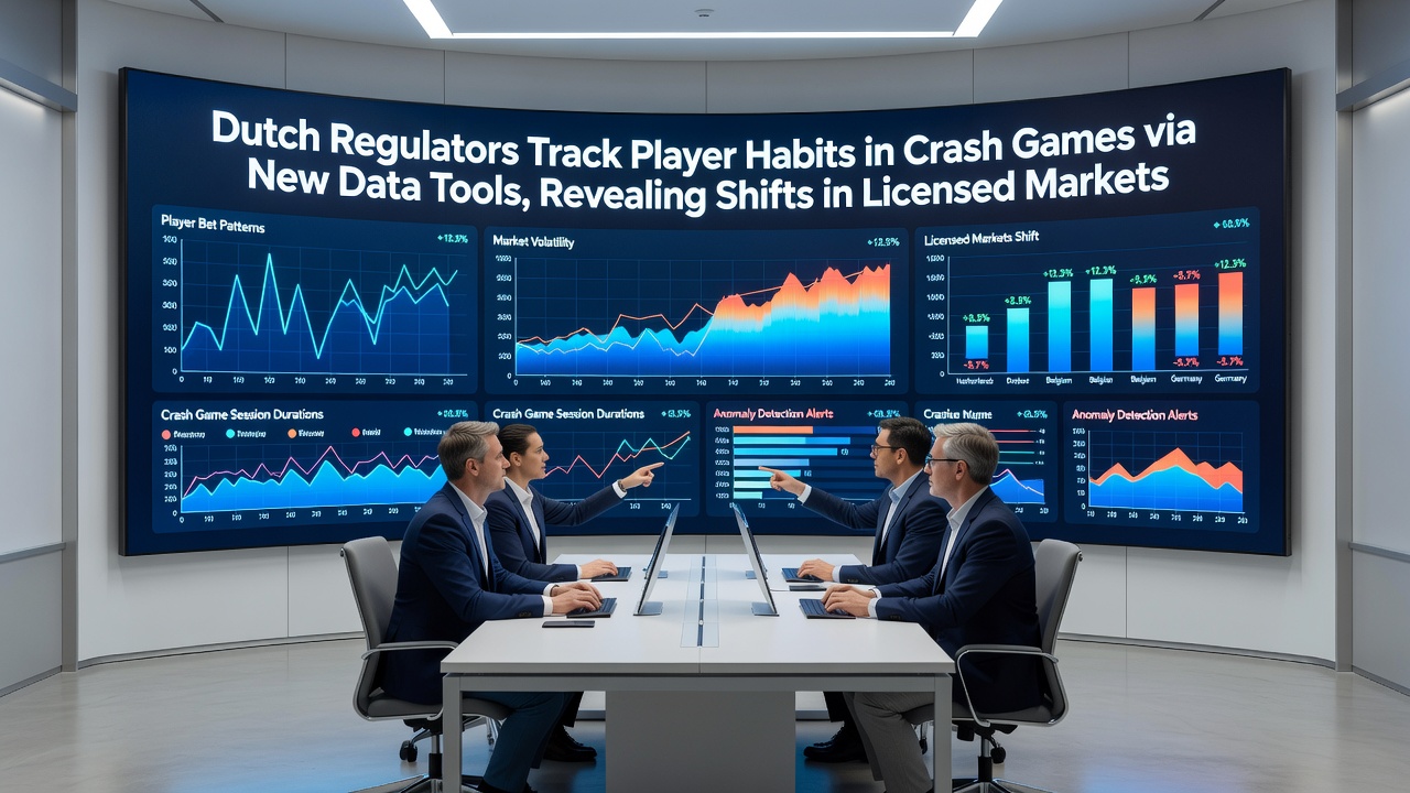 Nederlandse toezichthouders analyseren data van crash games met nieuwe tools in juni 2026