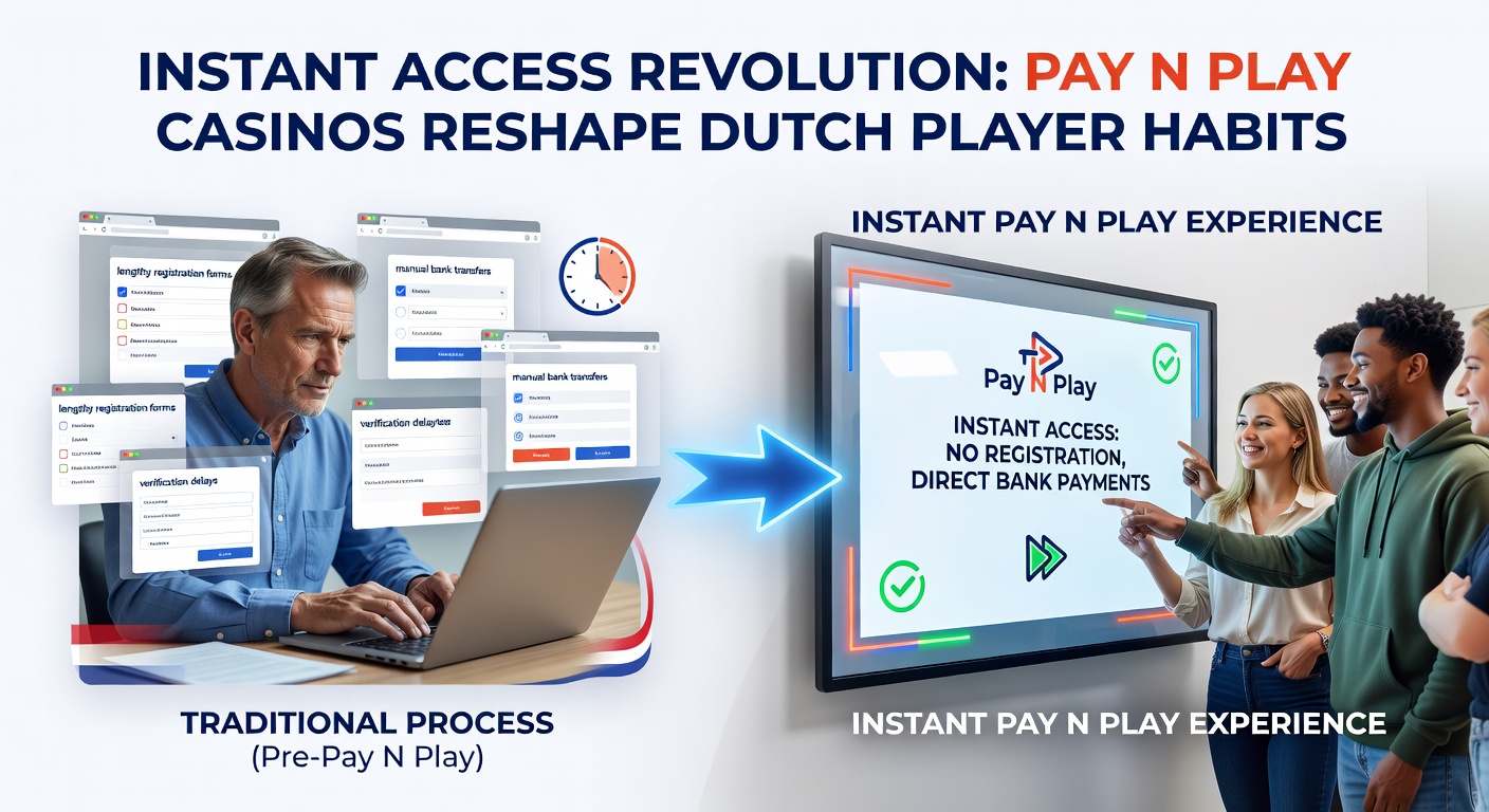 Grafiek met stijgende curves van Pay N Play adoptie en sessieduur onder Nederlandse spelers in 2026