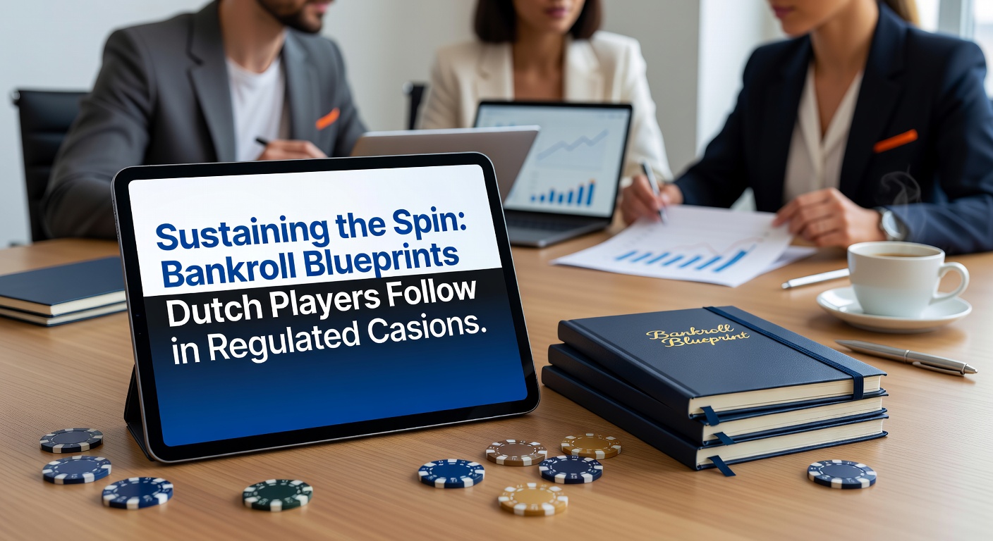 Nederlandse speler beheert bankroll aan een online casino-interface met grafieken en chips