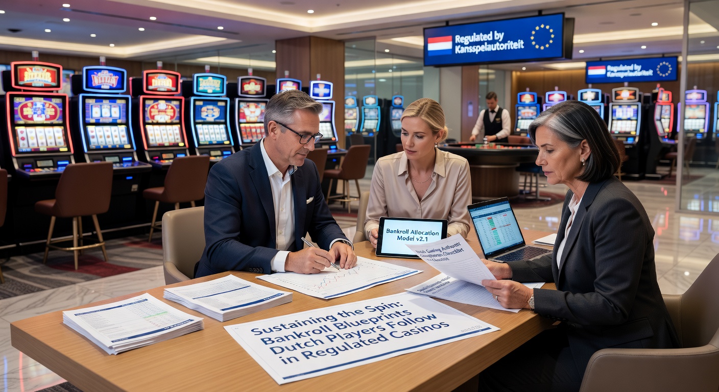 Grafiek met bankroll curves en Nederlandse casino-apps op een mobiel scherm